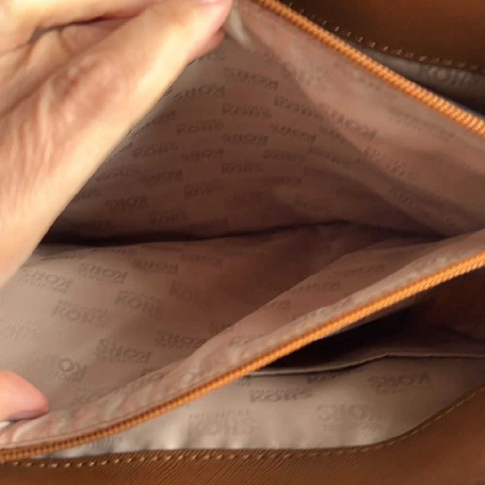 Michael Kors Tan and Brown Women's Bag